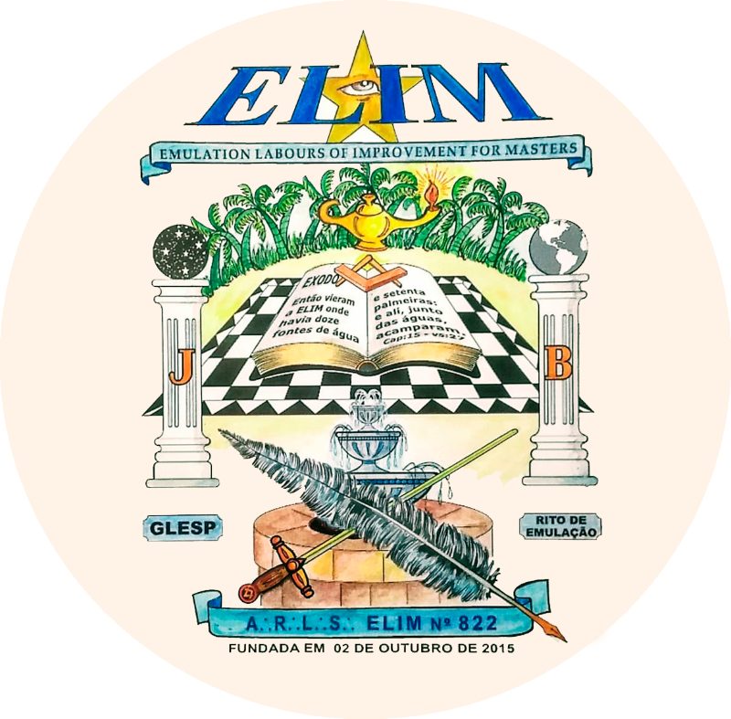 A.'.R.'.L.'.S.'. ELIM 822
Loja que me acolheu por 07 Anos, onde aprendi muito e fui Instalado.